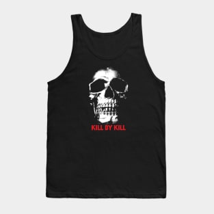 White Skull Tank Top